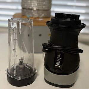 Ninja Black and Silver Compact Blender